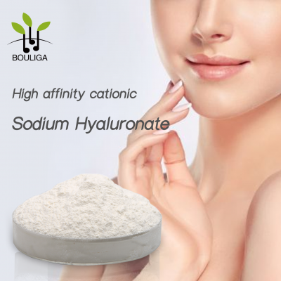 Raw material Hyaluronic acid powder food grade and cosmetic grade pure sodium factory supply different molcular weight